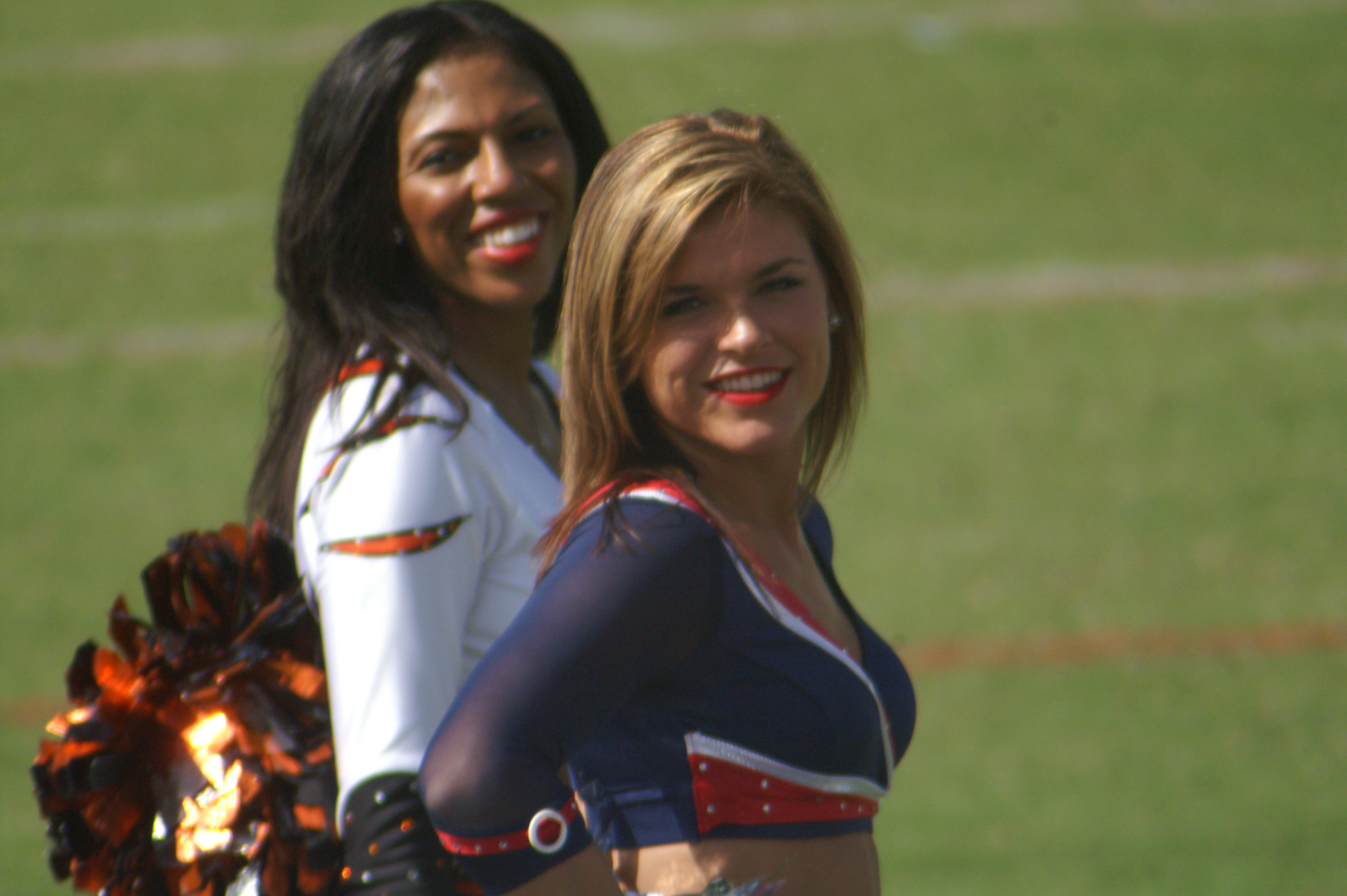 Meet Aimee: cheered for the Buffalo Bills, "in love with math!"