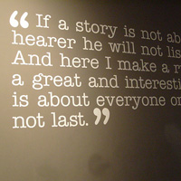 Wescott's Weekly Round-up: telling stories