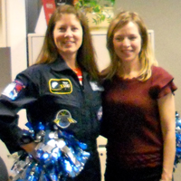 Astronaut Tracy Caldwell Dyson: space (+chemistry) cheerleader
