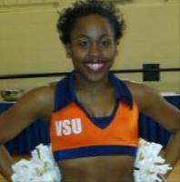 Parish: Math-loving, former college cheerleader.