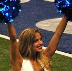 Meet Hannah: Colts cheerleader pursuing public health degree
