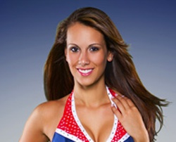Jessica: Patriots cheerleader, future active duty officer, United States Army Nurse Corps