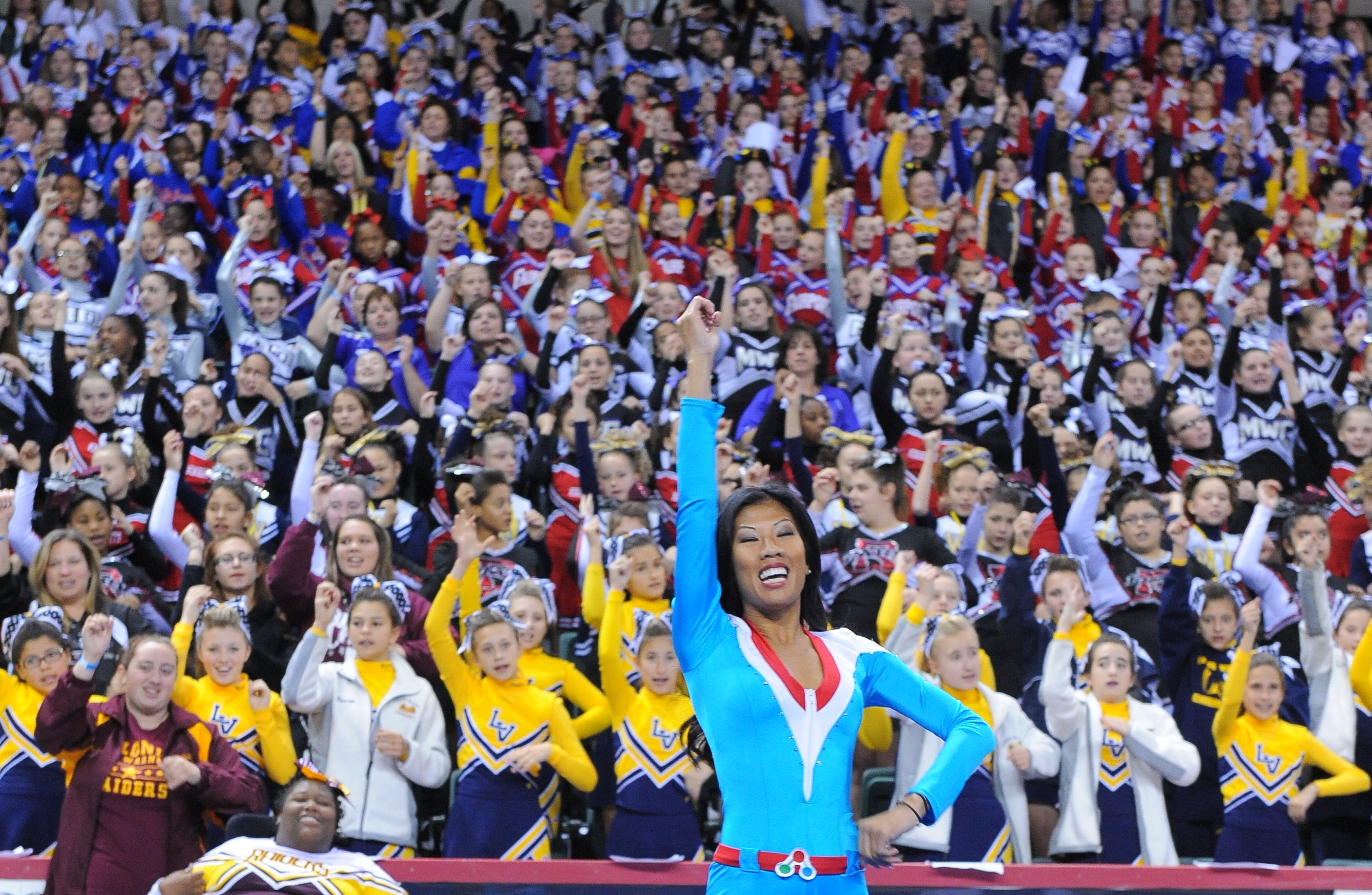 Meet dozens of NFL and NBA cheerleaders pursuing science careers at the USA Science and Engineering Festival.