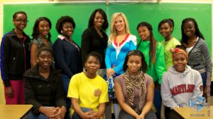 Hammond Diamonds with Science Cheerleader