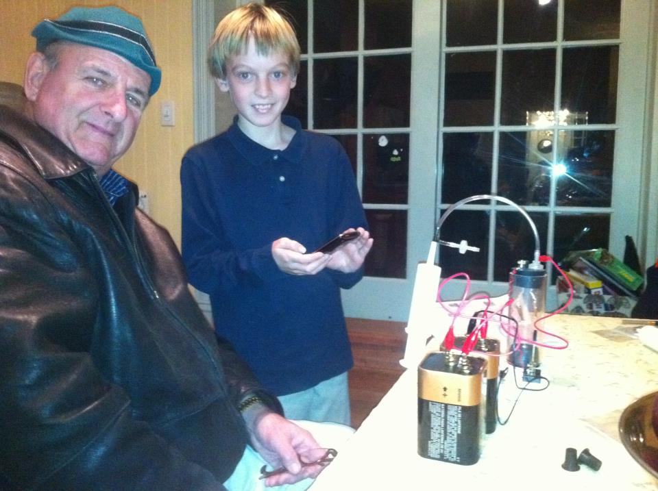 Living wax museum featuring a modern-day Thomas Edison