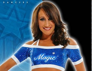 Ashley: Orlando Magic Dancer who purchased light-emitting diodes for the International Space Station!