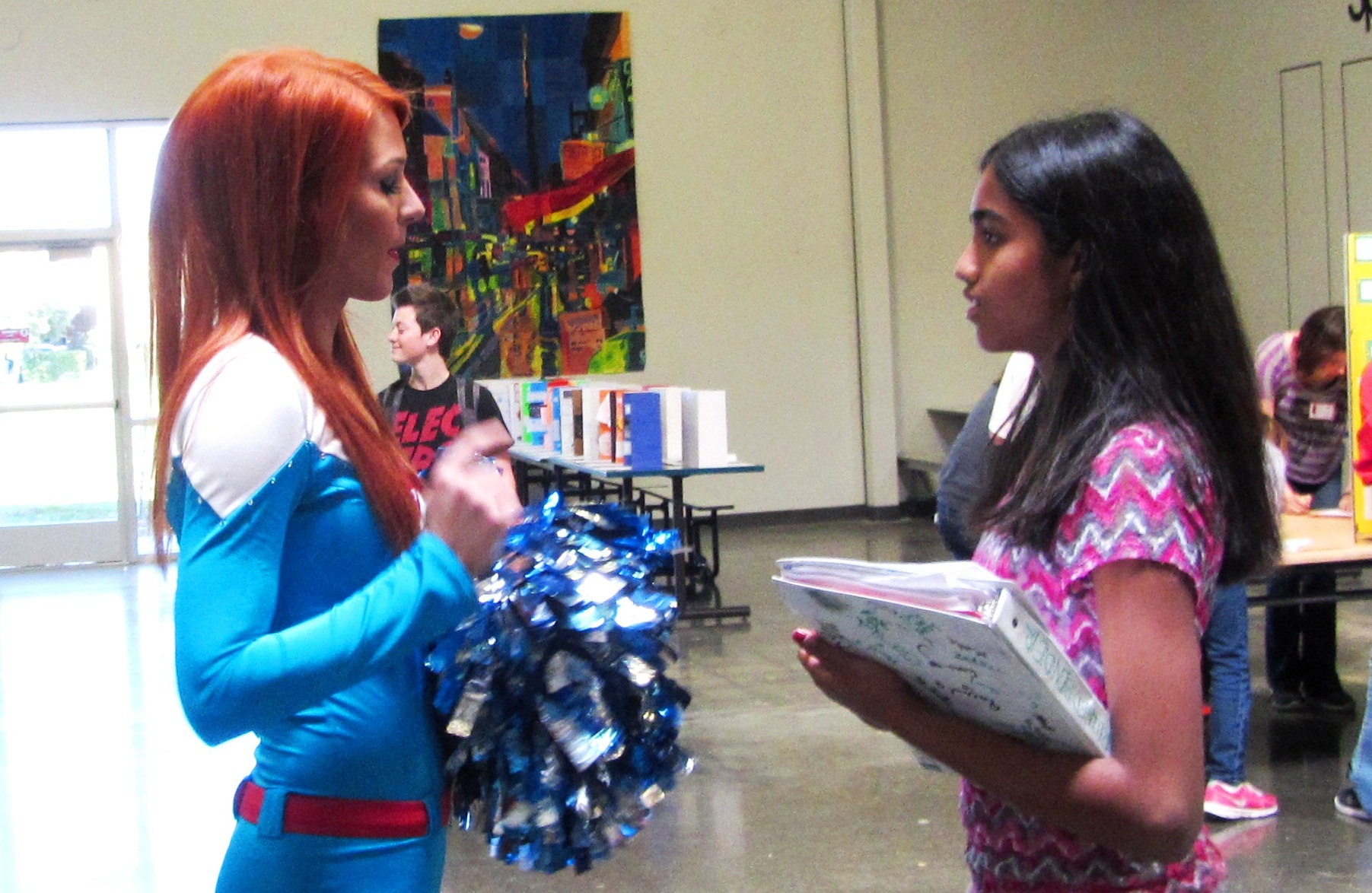 Cheers to supporting future scientists and engineers! Guest post from Science Cheerleader Wendy Brown.