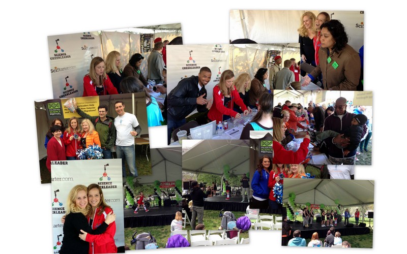 Citizen science at the Philadelphia Science Festival and NASA Space Apps Challenge