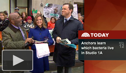 Follow up from our first feature on the TODAY Show last month: Our citizen science research project with UCDavis to compare microbes on Earth and on the Space Station