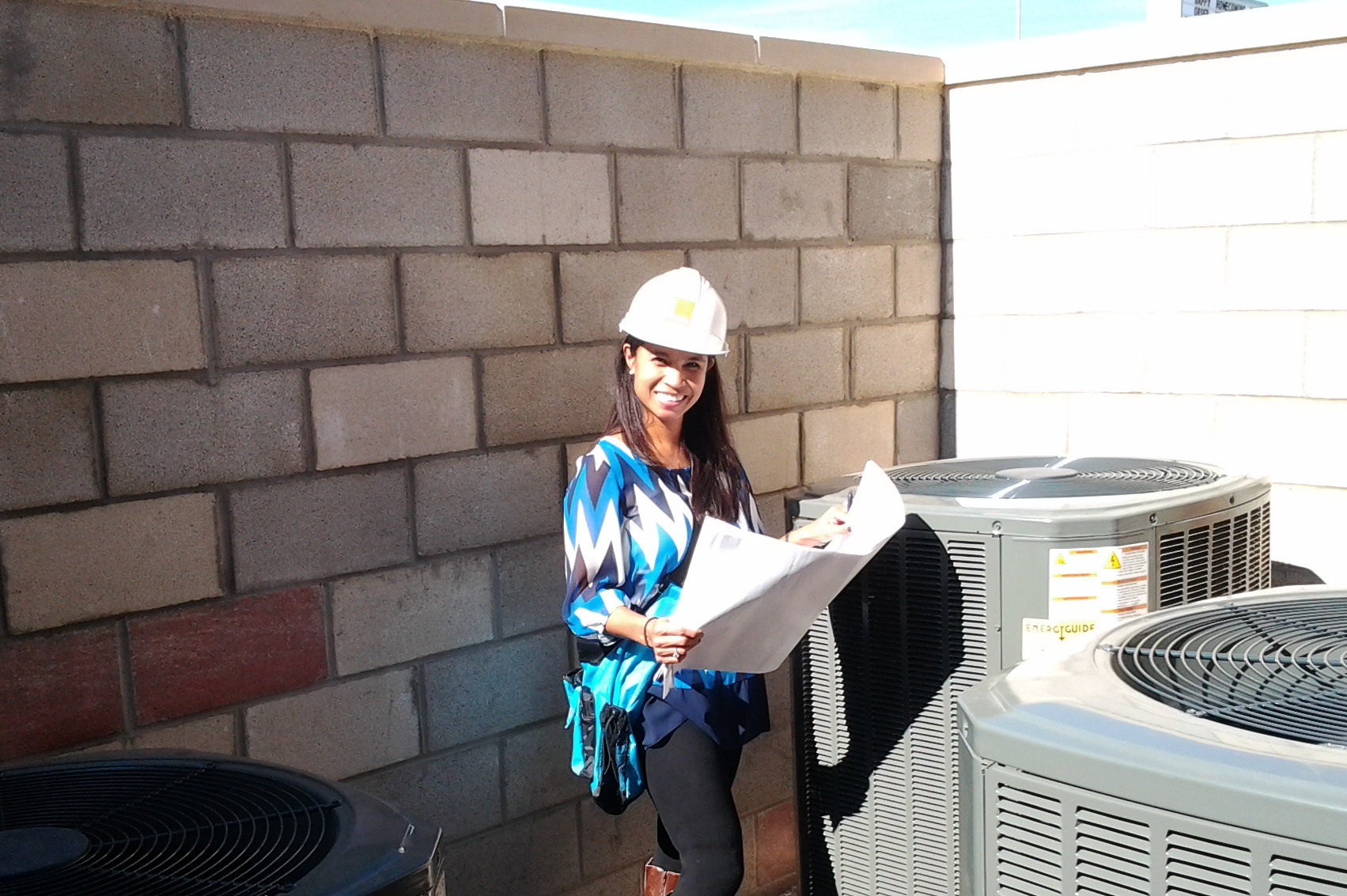 Jennifer: former Carolina Panthers cheerleader, mechanical engineer!