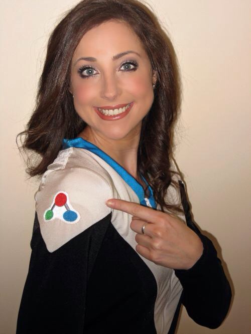 Nurse Anesthetist and Former Washington Redskins Cheerleader Rachel Visits HoCo STEM Festival