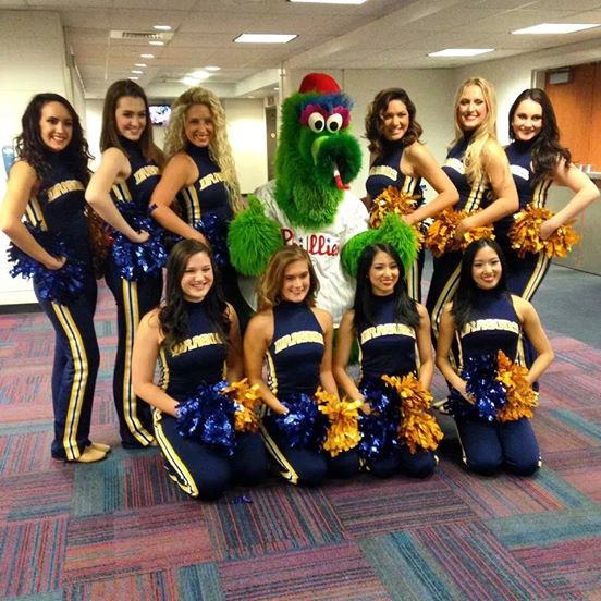 A little Citizen Science at the Phillies Game (thanks to Drexel Cheerleaders!)