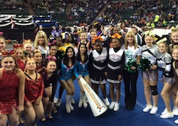 Science Cheerleaders take citizen science to Pop Warner regional cheer championship!