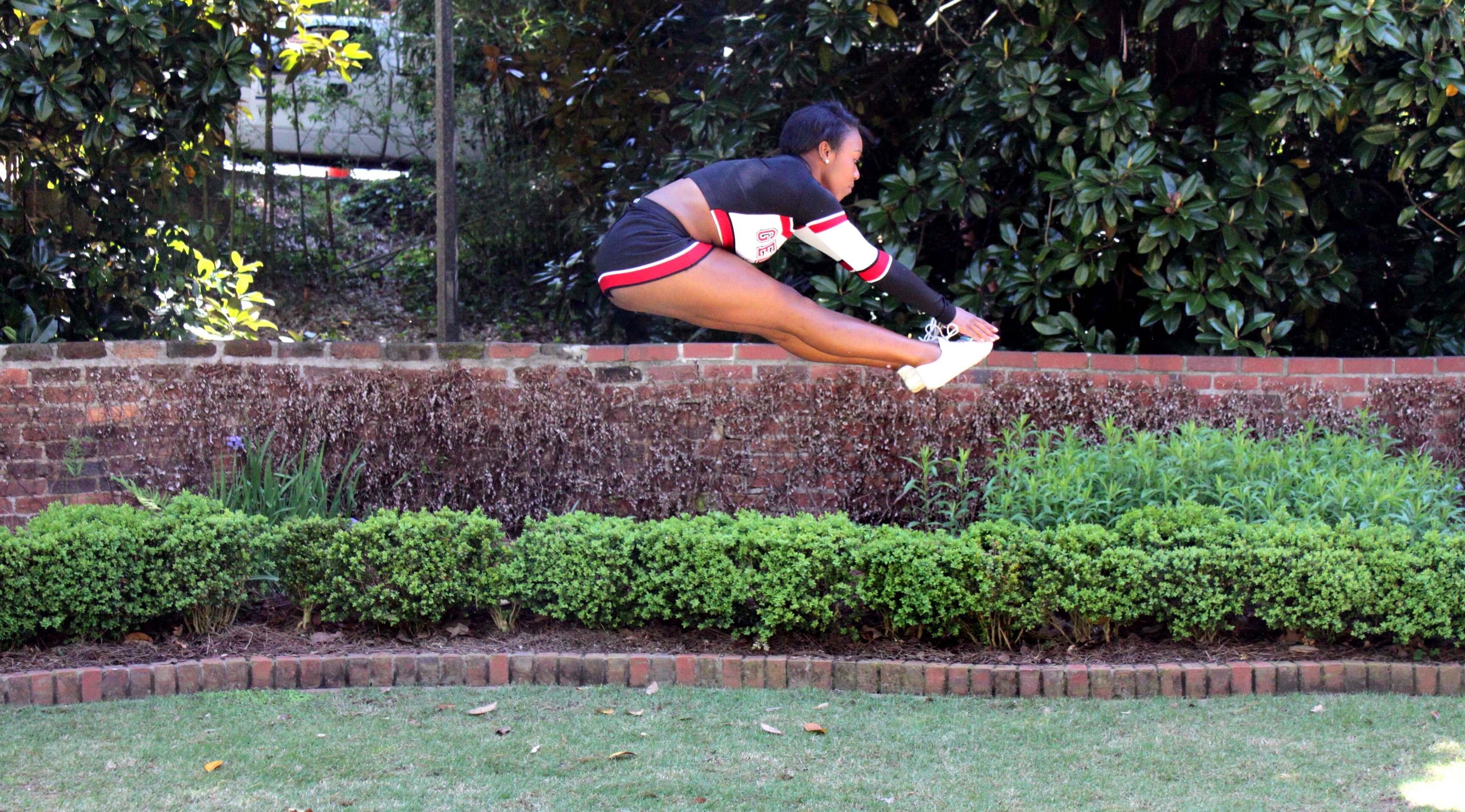 National championship cheerleader and biology teacher