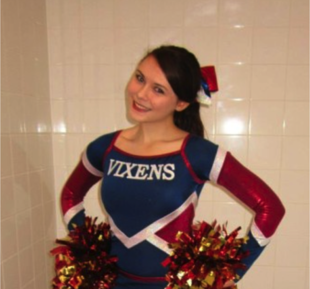Lucy: Former University of Southampton cheerleader who works at the Institute of Cancer Research