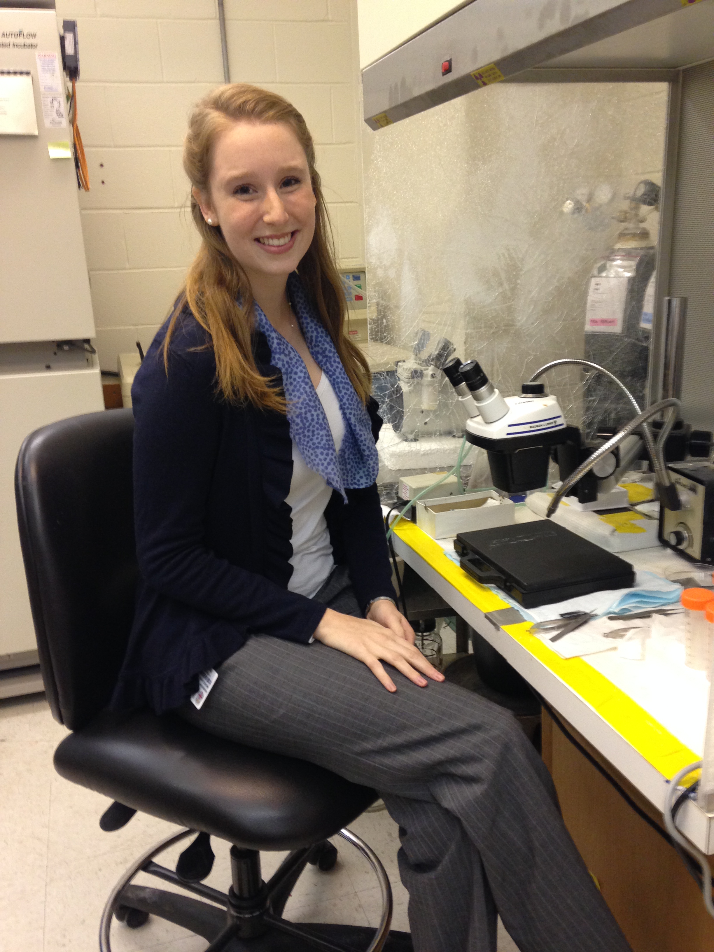 Science Cheerleader Hilary Interviewed by the Dana Foundation