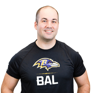 Chris: Systems Engineering Program Manager and Stuntman for the Baltimore Ravens Playoff Team